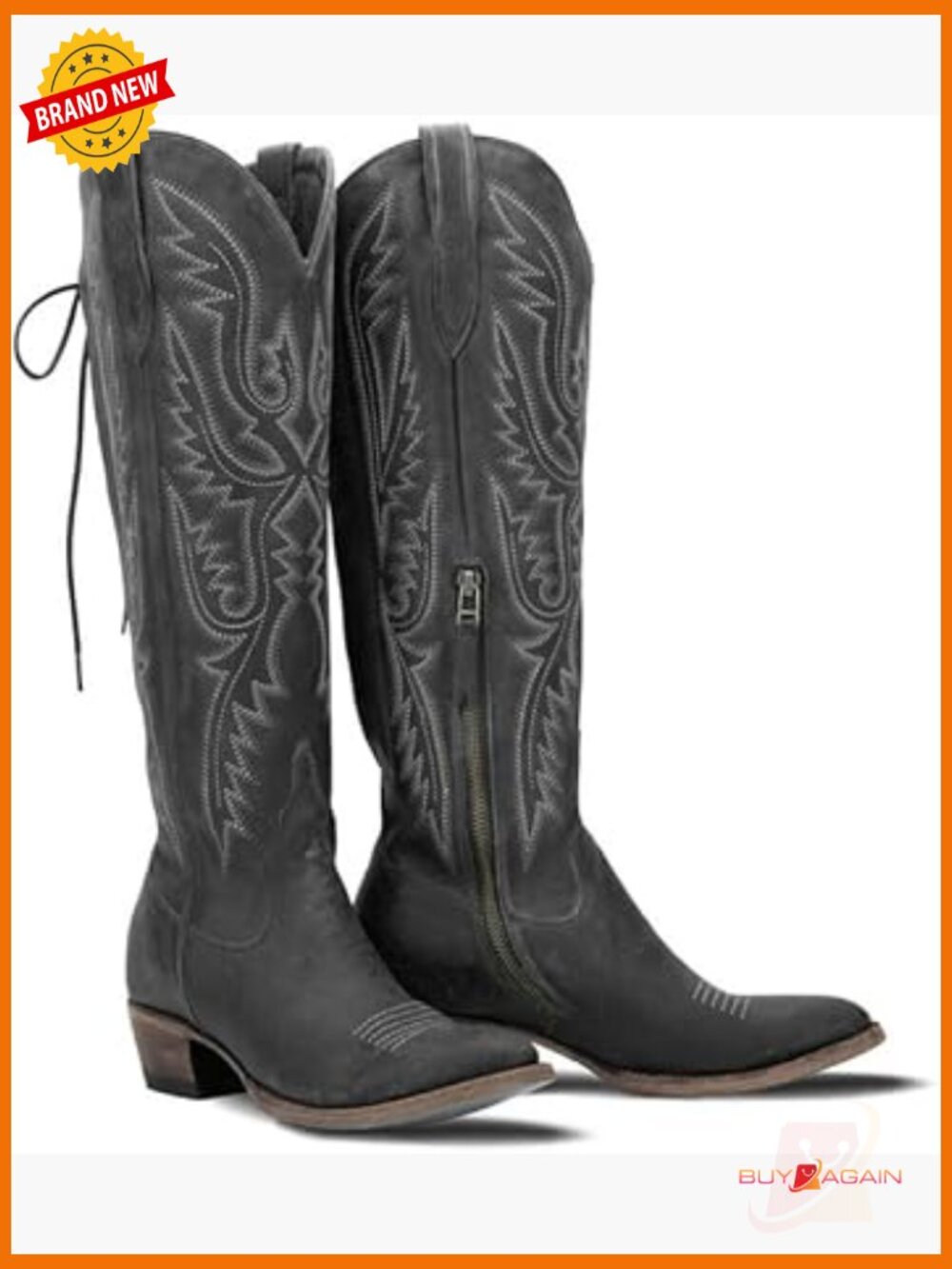 Over The Knee Cowboy Boots Women Thigh High Cowgirl Boots